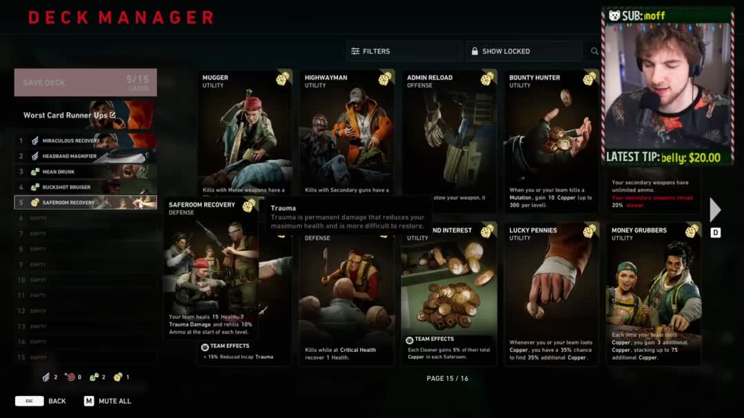 These are the best decks and reasons back 4 blood decks and deck building guides

