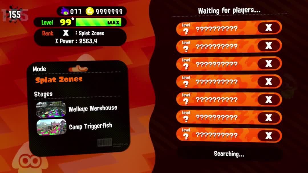 In Splatoon 2, the player becomes invisible after disconnection.

