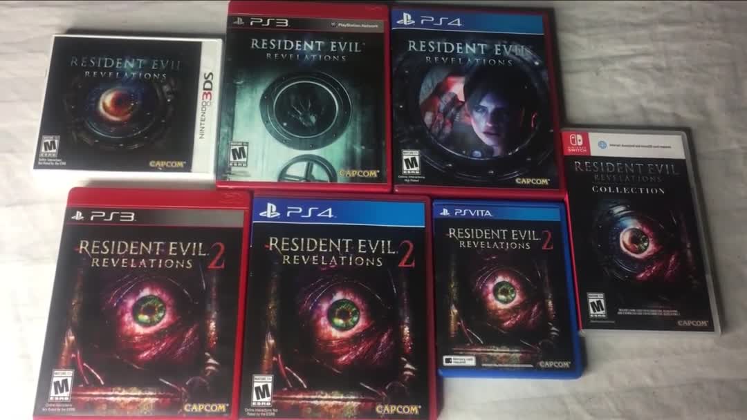 My resident evil series (over 60 games)

