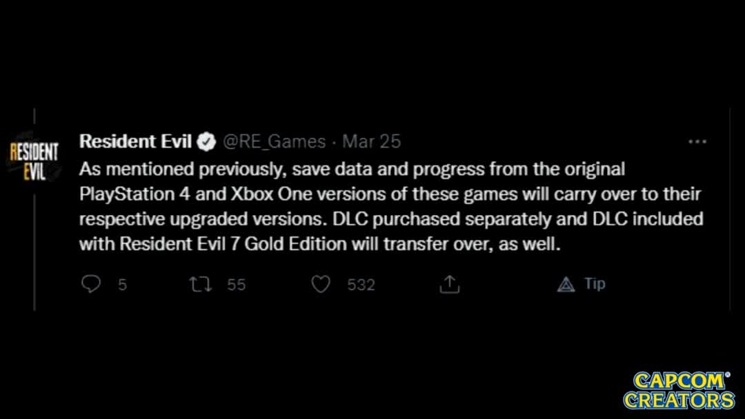 New information on the resident evilXbox series/PS5 title update!

