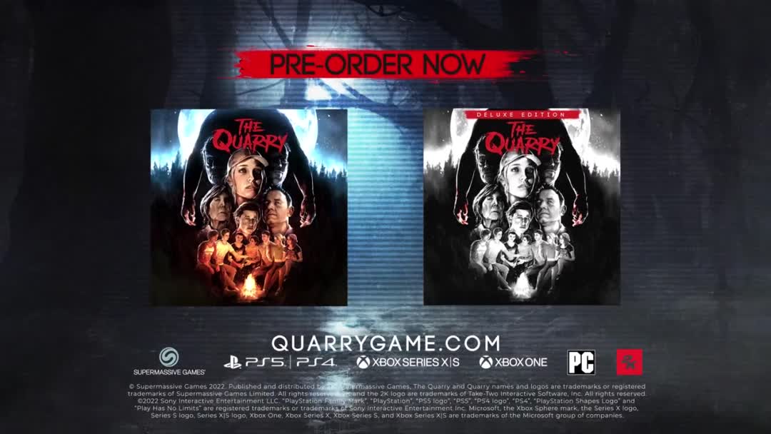 The Quarry - Official Announcement Trailer (2022) (PS5/PS4/XBO/XBX/XBS/PC)

