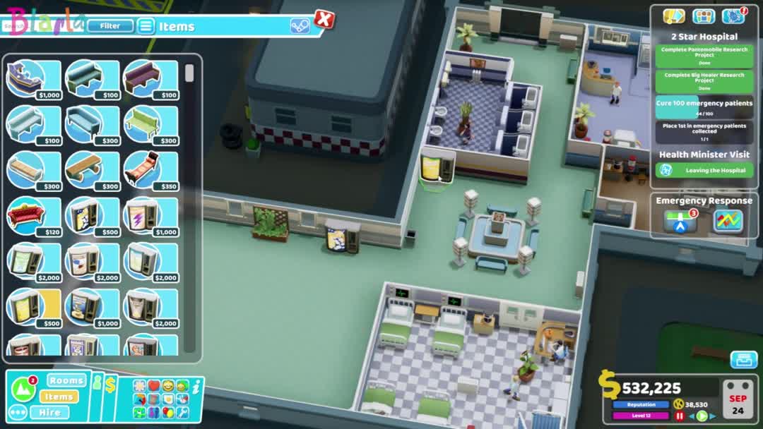  Two Point Hospital #349 - Kidney Shake (Ailing )

