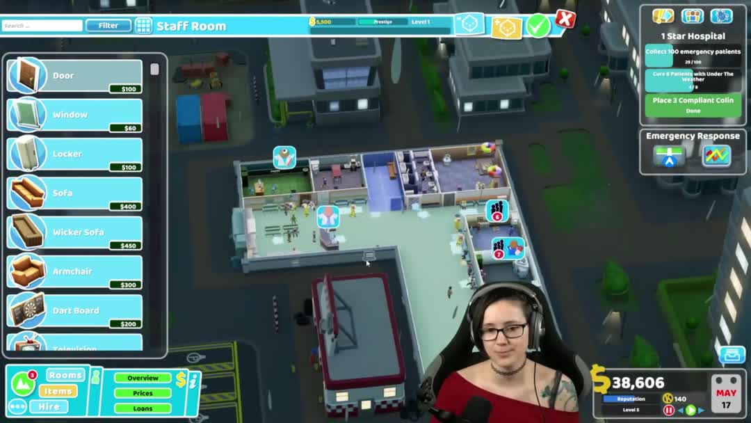 Quick Recovery - Part 1 of the new DLC for Two Points Hospital.
<tag-add
