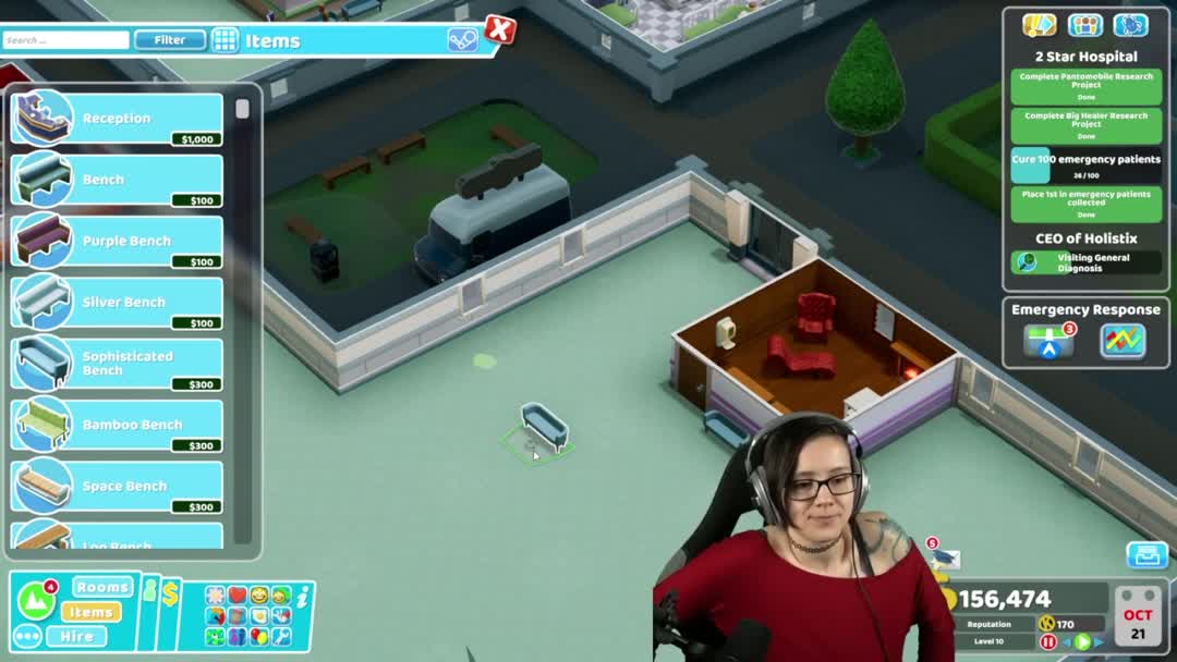 Quick Recovery - Part 1 of the new DLC for Two Points Hospital.
<tag-add
