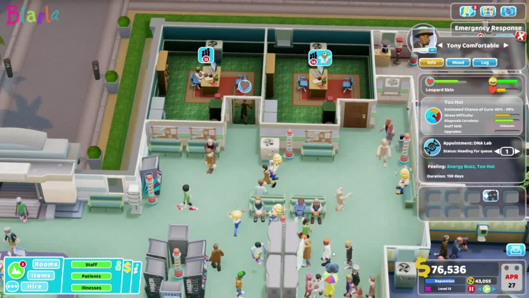  Two Point Hospital #356 - Eat Those Patients! (Betts Shore )

