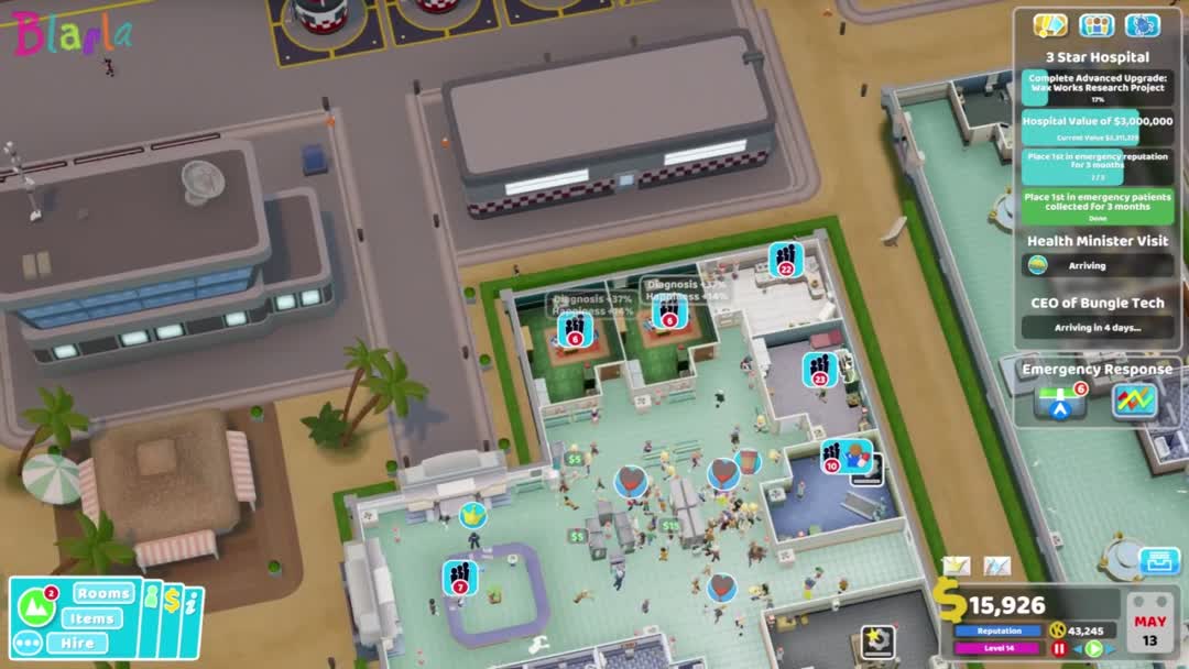  Two Point Hospital #356 - Eat Those Patients! (Betts Shore )

