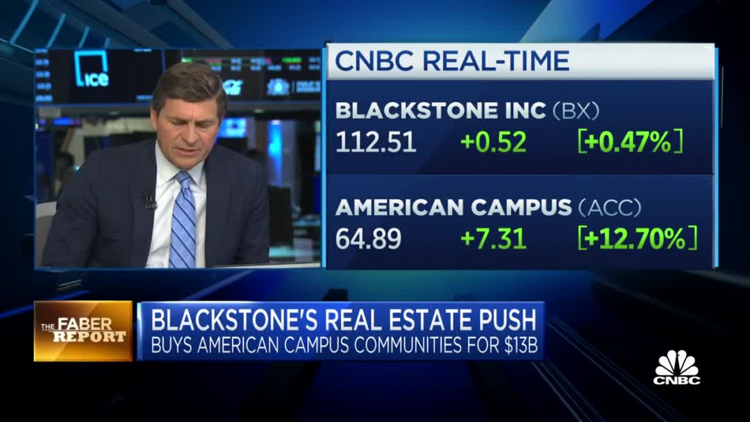 Blackstone to Acquire U.S. Campus Communities, Inc. for Nearly $13 Billion

