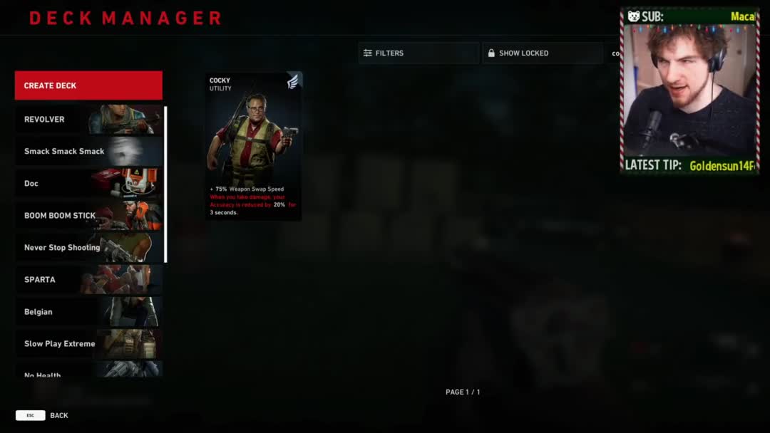 Which card is the *best*? - Guns Out Vs Cocky back 4 blood advanced guide to the best deck builds.

