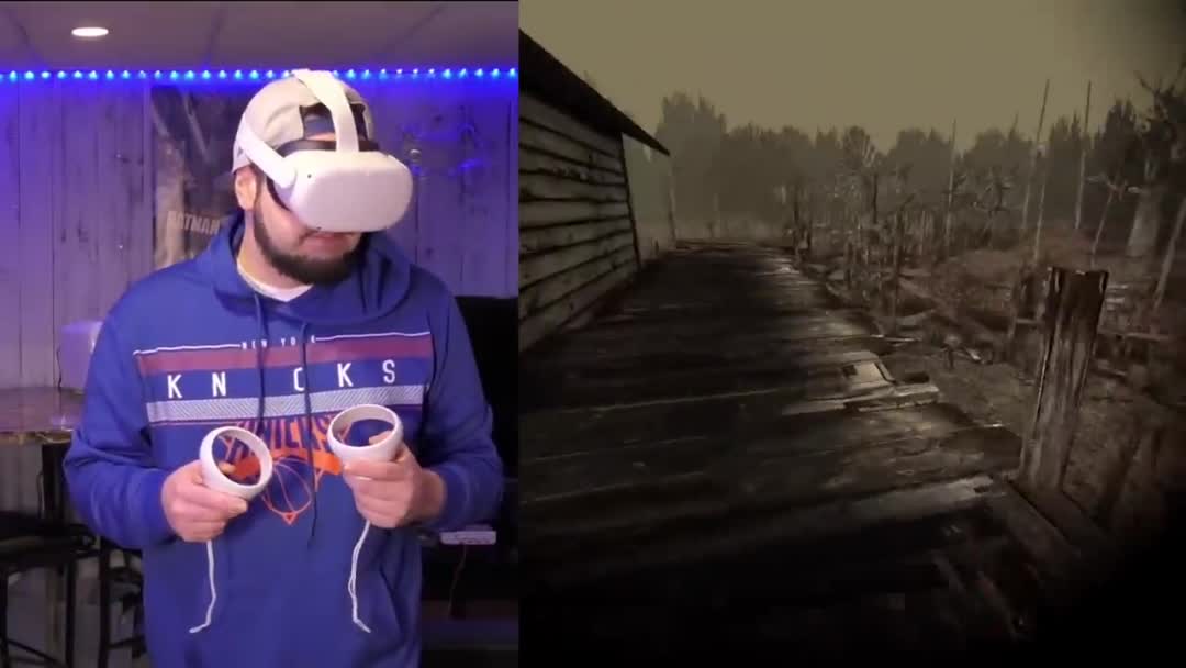 resident evil4 VR on Oculus Quest 2 is absolutely insane!