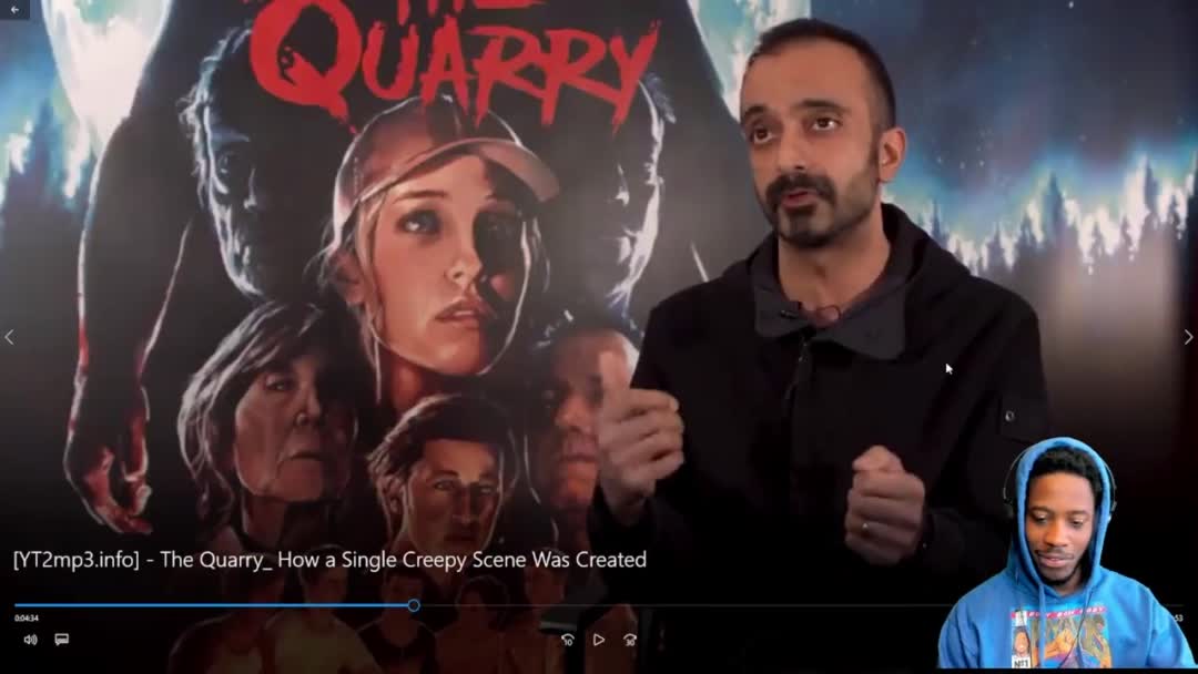 Quarry developer shows how this eerie scene came to be ...

