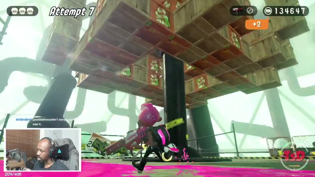 The hardest level in the Splatoon 2 Octo expansion....


