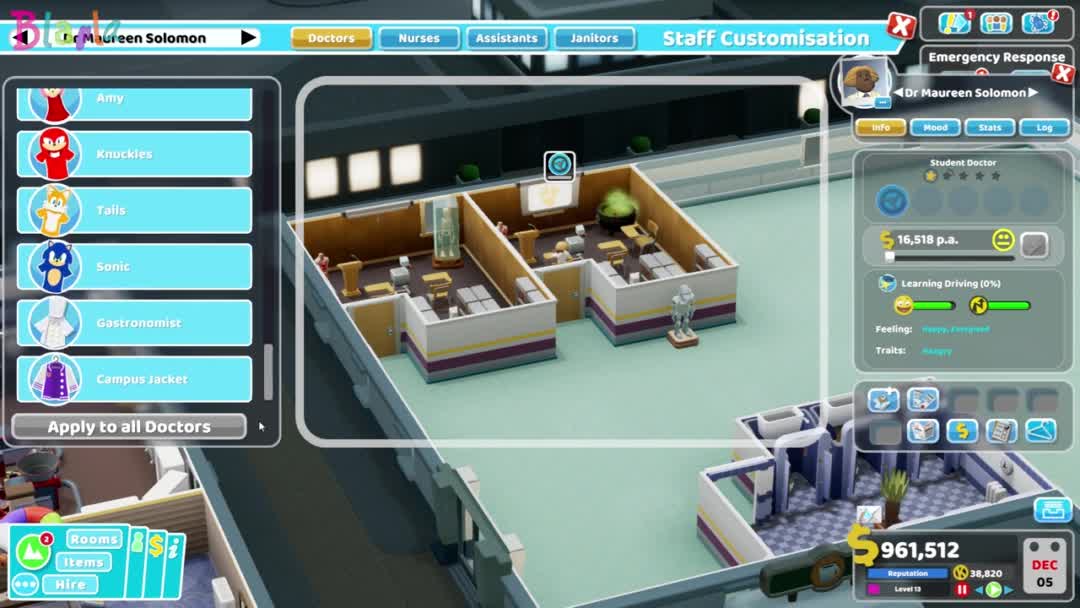  Two Point Campus #350 - Kaput (critically ill).

