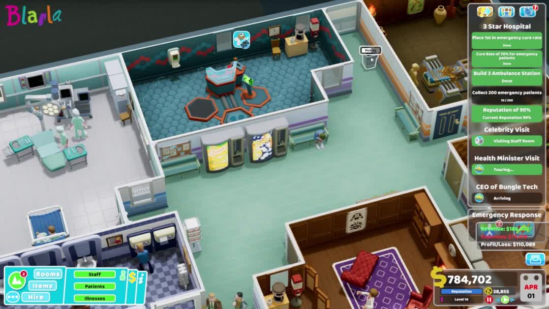  Two Point Campus #350 - Kaput (critically ill).

