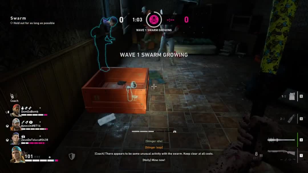 Double melee is actually good? (back 4 blood Swarm).
<tag-add
