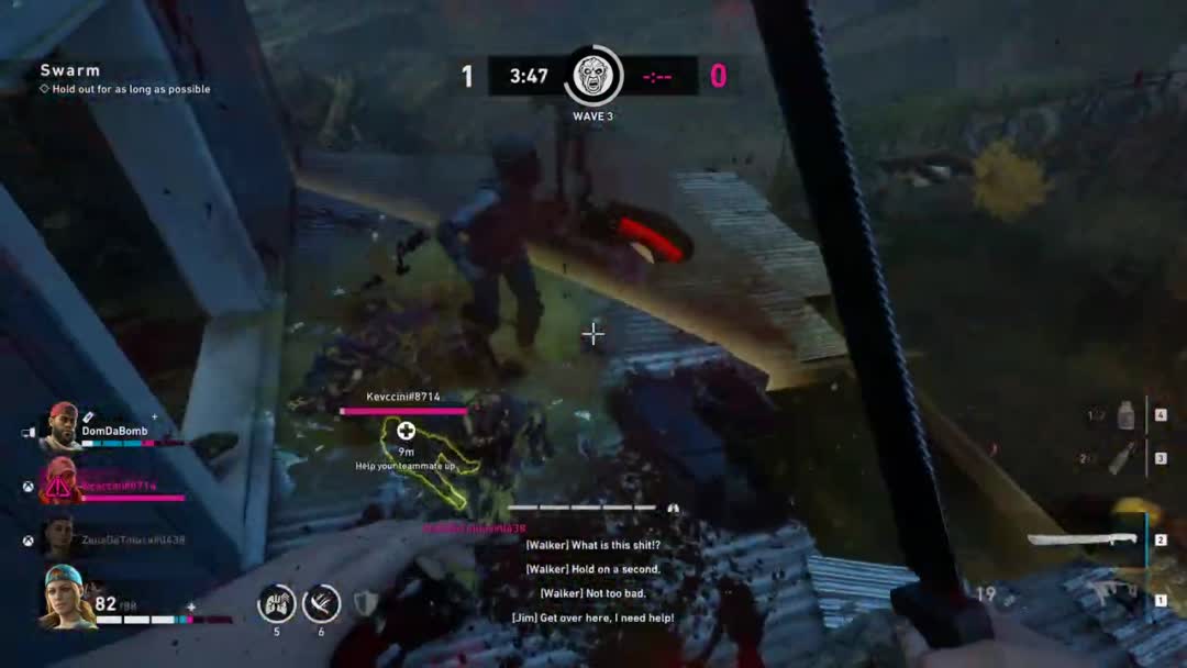 Double melee is actually good? (back 4 blood Swarm).
<tag-add
