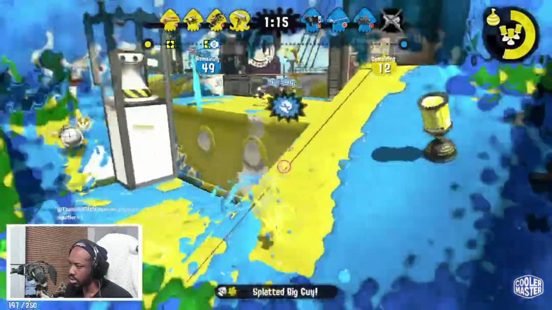 The stark reality of the highly ranked Splatoon...

