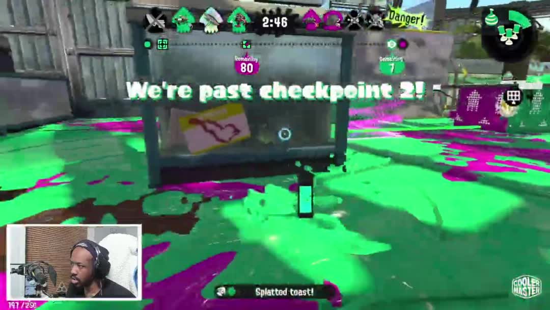 The stark reality of the highly ranked Splatoon...

