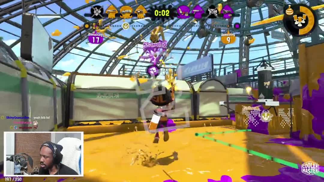 The stark reality of the highly ranked Splatoon...

