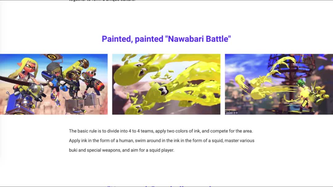 Latest Splatoon 3 April news and new screenshots

